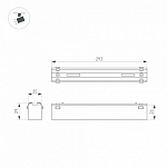 Накладной светильник Arlight MAG-VIBE 044434 250_100_1902575
