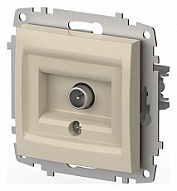 ТВ-розетка оконечная без рамки Elbi Eleсtriс Zena Vega 609-010300-273 500_191_2308612