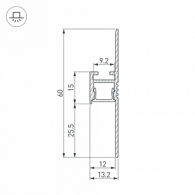 Профиль для плинтусов Arlight ARH-PLINTUS 038550 400_400_1897199
