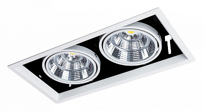 Встраиваемый светильник Arte Lamp Merga A8450PL-2WH 400_400_3146159