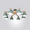 Люстра на штанге Imperiumloft Folke Green FOLKE01 100_100_1974291
