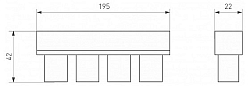 Накладной светильник Arlight MAG-ORIENT 37332 250_100_2743753