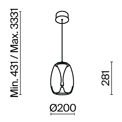 Подвесной светильник Maytoni MOD282PL-L8G3K 400_400_819960