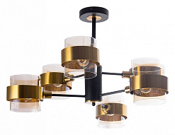 Люстра на штанге Arte Lamp Carlo A8205SP-6BK 500_191_2422015