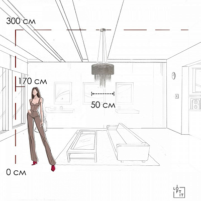 Подвесной светильник Loft it Opera 10406/500 400_400_1854807