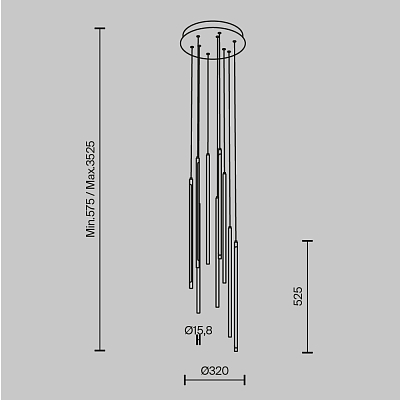 Подвесной светильник Maytoni MOD236PL-L54BS3K 400_400_851322