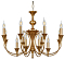 Подвесная люстра Arte Lamp Collinetta A4094LM-12PB