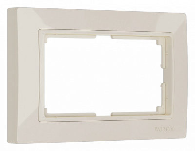 Рамка для двойной розетки Werkel Snabb Basic (слоновая кость) W0082003 400_400_1881944