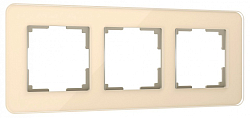 Рамка на 3 поста Werkel Elite (айвори, стекло) W0032443 250_100_2129996