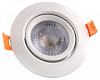 Встраиваемый светильник Jazzway  PSP-R 9044 7W 3000K 38° White  IP40 100_100_3239073