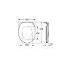 39493000 Bau Ceramic Сиденье для унитаза (с микролифтом), альпин-белый 100_100_1440740