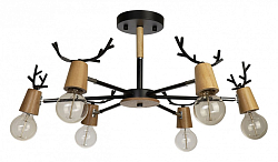 Люстра на штанге Loft it Sven 10024/6 Black 250_100_Array