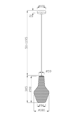 Подвесной светильник Maytoni P054PL-01B1 400_400_2852621