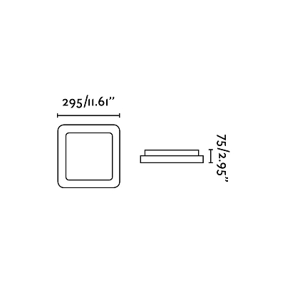 Плафон серый IRIS-2 LED 400_400_3068583