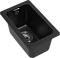 RIVELATO Мойка BERKANA 25 подст.монтаж 1-чаш 305*455 nero арт.