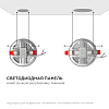 Встраиваемый светильник Apeyron Electrics  LP-05 100_100_3083563