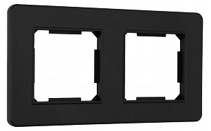 Рамка на 2 поста Arte Milano am-502.16 502.16-2.black 500_191_2303144