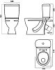 СТАНДАРТ СТАНДАРТ Унитаз-компакт Белый S1 (WC.CC/Standart/1-P/WHT.G/S1) 100_100_2420986