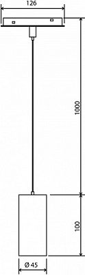 Подвесной светильник Elektrostandard Slim Magnetic a063426 400_400_1774998