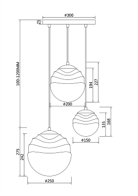 Подвесной светильник Maytoni P074PL-03N 400_400_2206891