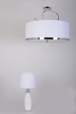 Настольная лампа декоративная Manne Lilie TL.7815-1WHITE 400_400_2000218