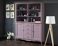 Шкаф Leontina Lavanda с открытым верхом арт ST9351/2L 250_100_1933672