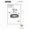 Подвесная люстра iLamp Savage 9065-D1000 GD 100_100_1990416