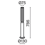 Ландшафтный светильник Outdoor O593FL-L12GF3K 250_100_822590