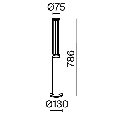 Ландшафтный светильник Outdoor O593FL-L12GF3K 400_400_822590