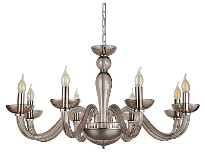 Подвесная люстра Newport ARLETTE 8648/С chrome coffee 400_400_3070159