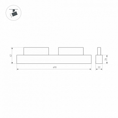 Накладной светильник Arlight MAG-ORIENT 035568(1) 400_400_2865905