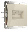 Розетка Ethernet RJ-45 без рамки Werkel слоновая кость W1181103 100_100_1882048
