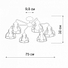 Люстра на штанге Vitaluce V3102 V3102-0/6PL 100_100_1819556