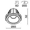 Встраиваемый светильник Technical DL043-01-10W3K-RD-W 100_100_2438242