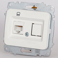 Розетка Ethernet RJ-45 без рамки Elbi Eleсtriс Jazz 607-006200-247 500_191_2308573