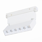 ST364.546.06 Магнитный трековый светильник белый LED 1*6W 4000K 532Lm Ra>80 36° IP20 L120xW22xH108 4 СКАЙЛАЙН 48V 250_100_2953658