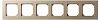 Рамка на 6 постов LIREGUS EPSILON 28-3231 100_100_2311636