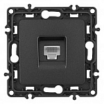 Розетка Ethernet RJ-45 без рамки Arte Milano am-217 217.45-1.black 250_100_Array