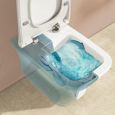 7484B003-0075 Подвесной безободковый SmoothFlush унитазZentrum Square (НУЖНА КРЫШКА 191-003-009, 810-003-009) 400_400_2407095