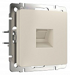 Розетка Ethernet RJ-45 без рамки Werkel айвори матовый W1181062 250_100_Array