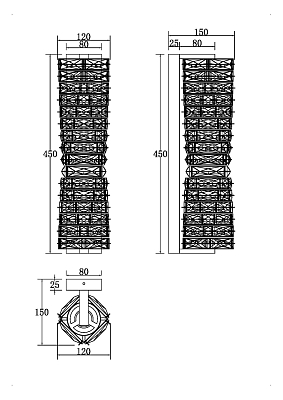 Настенный светильник (бра) Maytoni MOD125WL-L6CH3K 400_400_856733