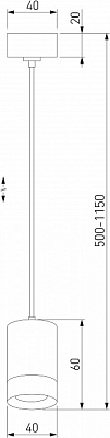 Подвесной светильник Eurosvet Piccolo 50248/1 LED белый 400_400_1812075