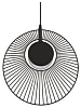 Подвесной светильник Arte Lamp Layla A2808SP-1BK 100_100_2454817
