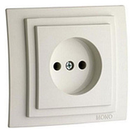 Розетка без заземления, без рамки Mono Electric Despina / Larissa 500-000122-116 500_191_3235173