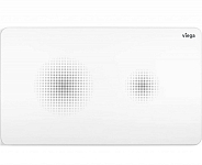 774356 Prevista Панель смыва Visign for style 25 бесконтактная ( 2-х реж смыв с функц Viega Hygiene+), пластик, цвет альпийский, модель 8615.1 250_100_Array