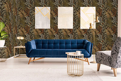 MN 3110 Обои Grandeco (Maison) (1*12) 10,05х0,53 винил на флизелине 400_400_2153698