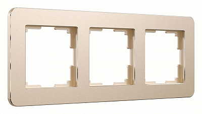 Рамка на 3 поста Werkel Platinum (шампань) W0032611 400_400_2130294