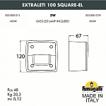 Накладной светильник Fumagalli Leti 3S3.000.000.WYG1L 250_100_1805051