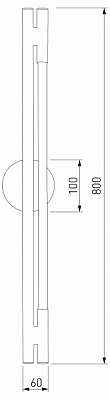 Накладной светильник Eurosvet Talus 50265 LED титан 400_400_1813081