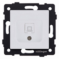 Розетка Ethernet RJ-45 без рамки Kollinger  REA-018WM 500_191_3123338